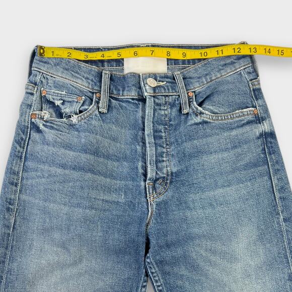 Mother Superior Tomcat Straight Leg Jeans in We All Scream Size 25 - Picture 7 of 8